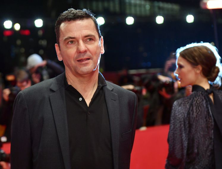 Regisseur Christian Petzold und Schauspielerin Paula Beer stellen bei der Berlinale den Film „Transit“ vor 