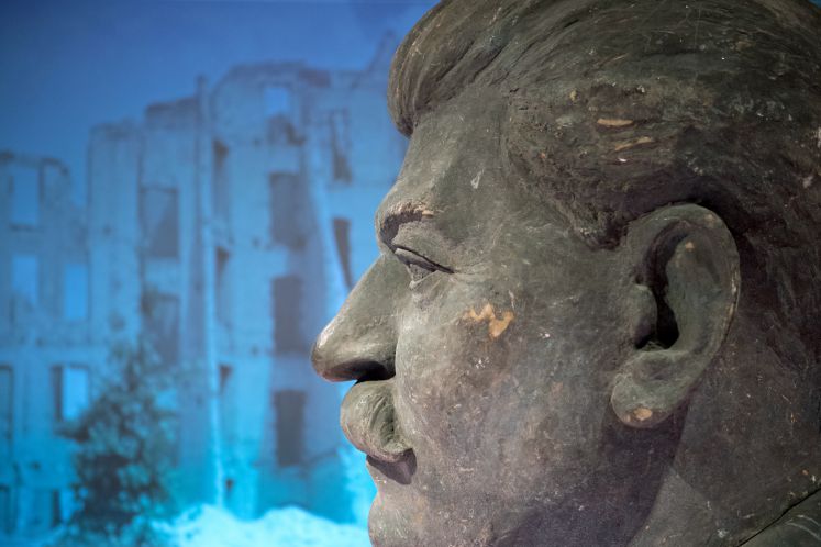 Statue von Stalin