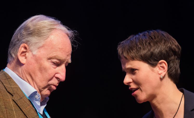 Alexander Gauland und Frauke Petry