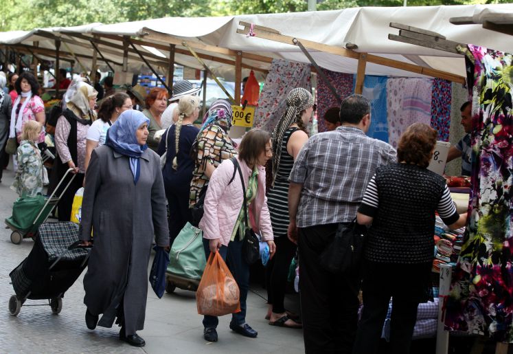 Markt in Berlin-Neukölln