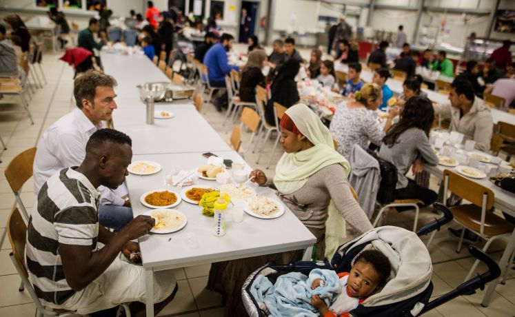Erstaufnahmeinrichtung für Flüchtlinge in Ellwangen