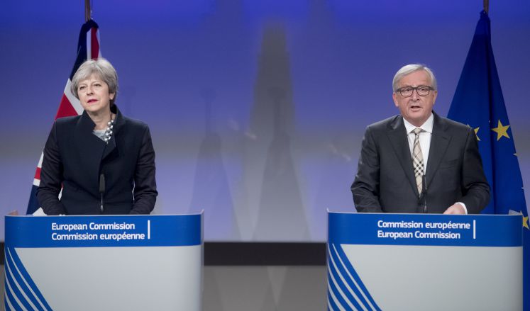 Theresa May und Jean-Claude Juncker