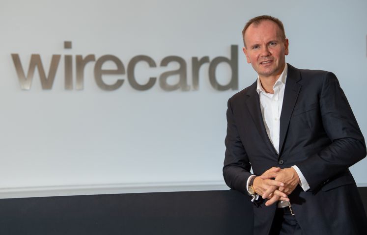 18.09.2018, Bayern, München: Markus Braun, Wirecard-Vorstandsvorsitzender, während eines Fototermins in der Firmenzentrale