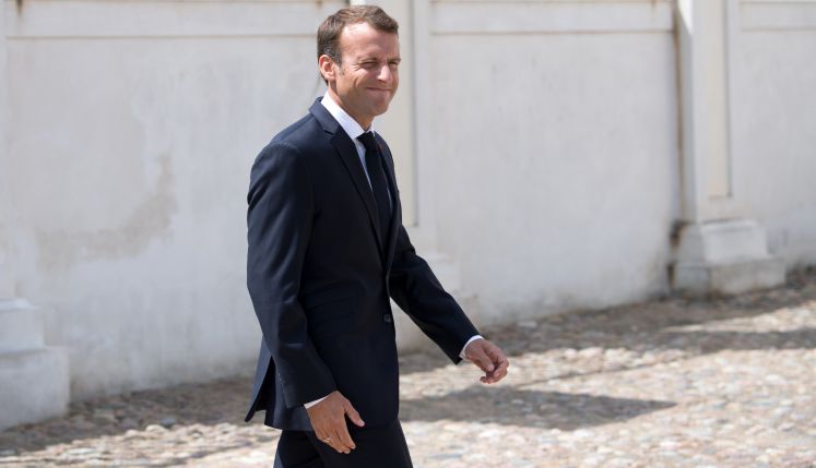 Präsident Emmanuel Macron