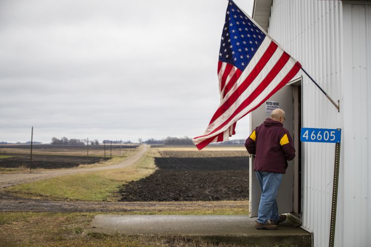 Wahllokal in Minnesota: