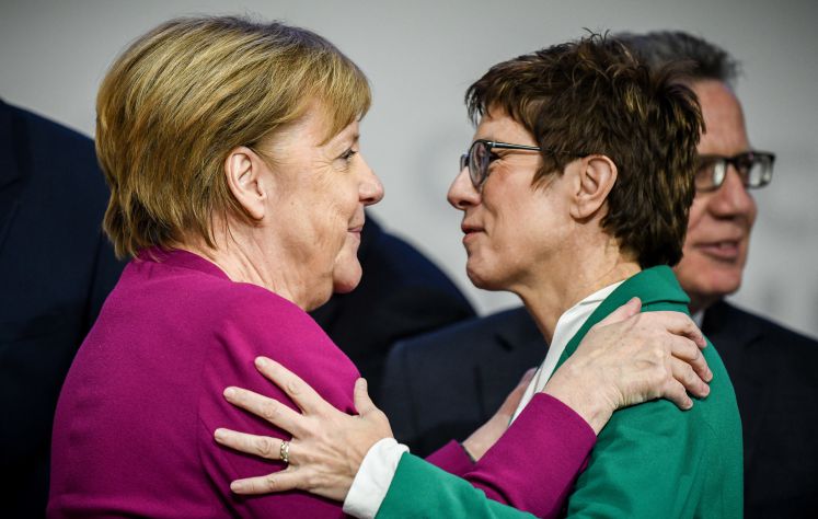 Angela Merkel und Annegret Kramp-Karrenbauer