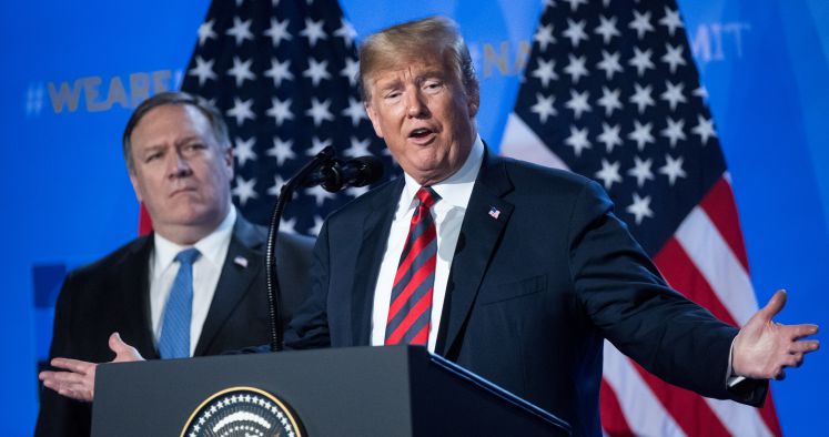 Mike Pompeo und Donald Trump