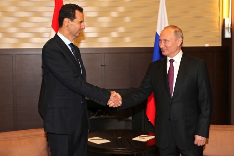 Baschar al-Assad Wladimir Putin