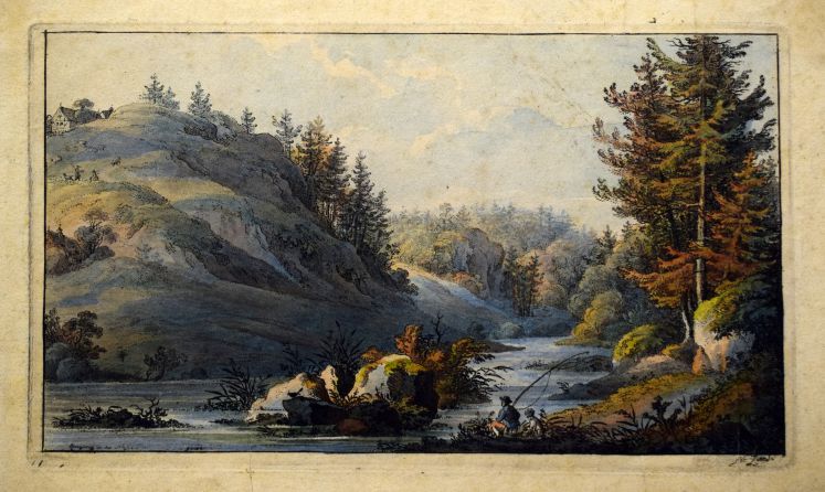 Johann Christian Gotthelf Müllers Gemälde Neißetal