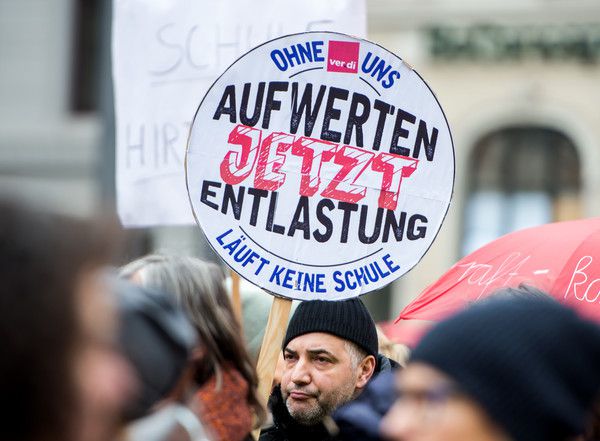 Demonstration öffentlicher Dienst