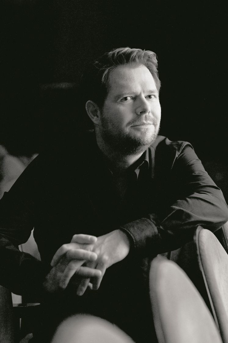 Schwarz-Weiß-Portraet von Michael Frowin