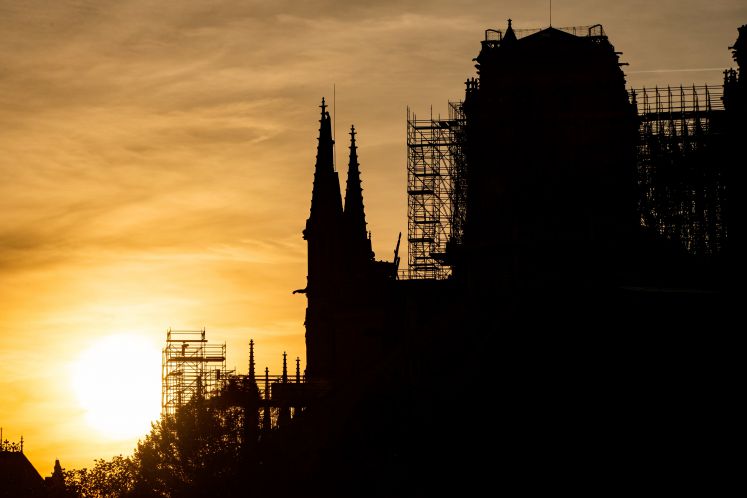 Notre Dame nach dem Brand