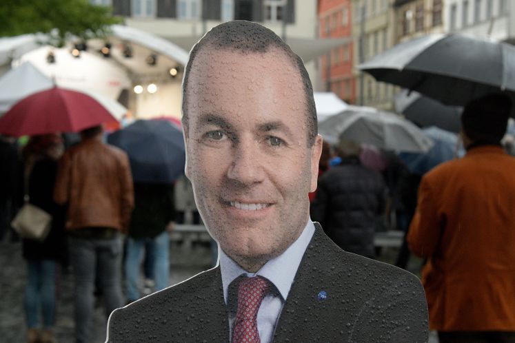 Pappfigur von Manfred Weber
