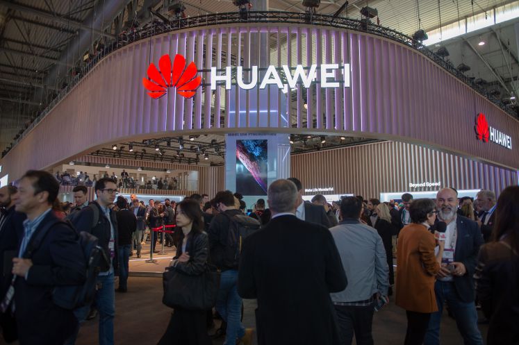 Huawei auf dem Mobile World Congress
