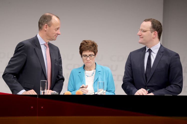 Merz, AKK und Spahn