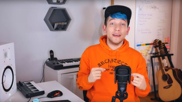 Screenshot des Videos von Rezo