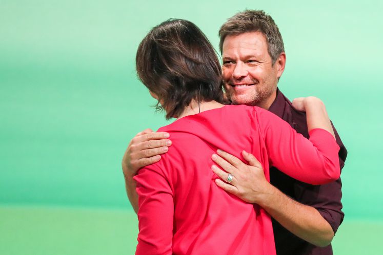 Annalena Baerbock und Robert Habeck
