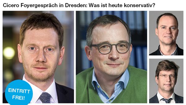 Cicero Foyergespräch in Dresden