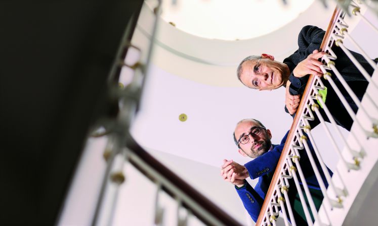 Eren Güvercin und Michael Wolffsohn