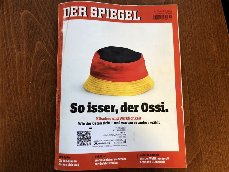 Ein Hut illustriert die Titelgeschichte der aktuellen Ausgabe des Spiegels
