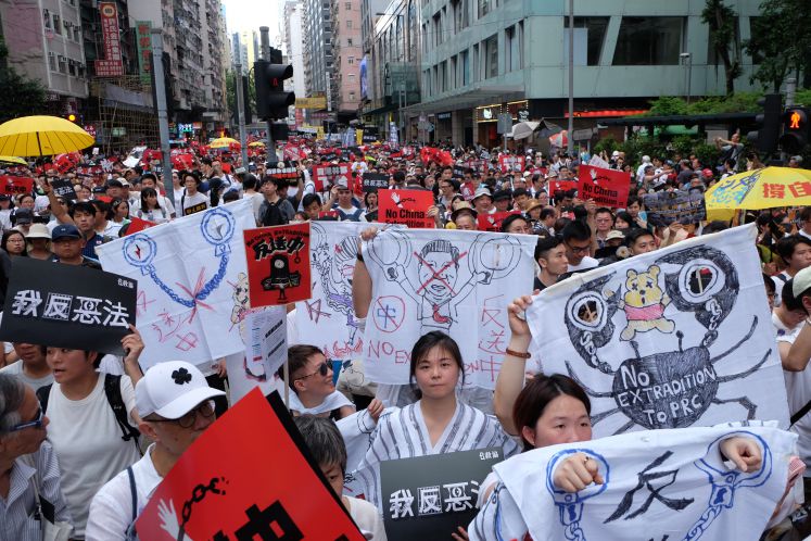 Proteste in Hongkong