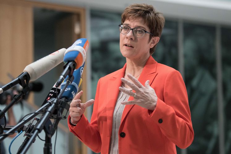 Annegret Kramp Karrrenbauer Hans Georg Maaßen CDU