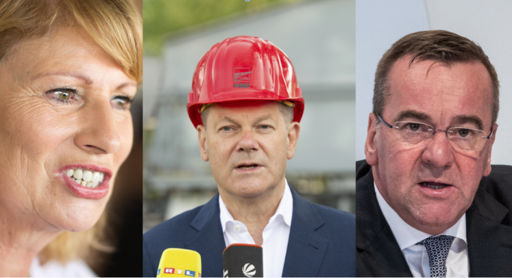 Petra Köpping, Olaf Scholz, Boris Pistorius