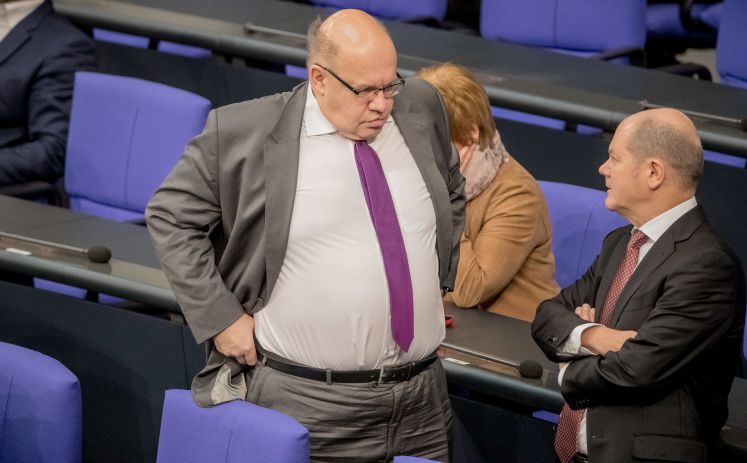 Solidaritätszuschlag Peter Altmaier und Olaf Scholz