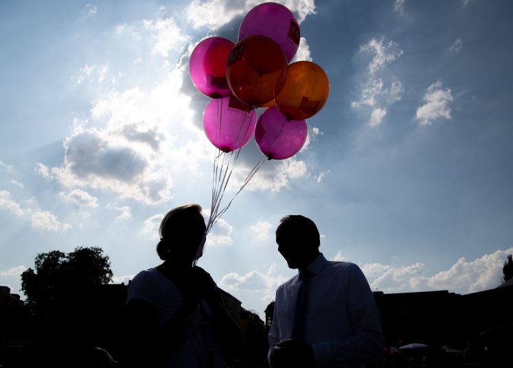 Nicht mehr gewollt: Luftballons 