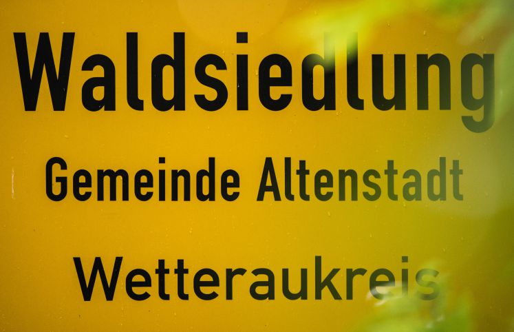 Ortsschild der Gemeinde Altenstadt