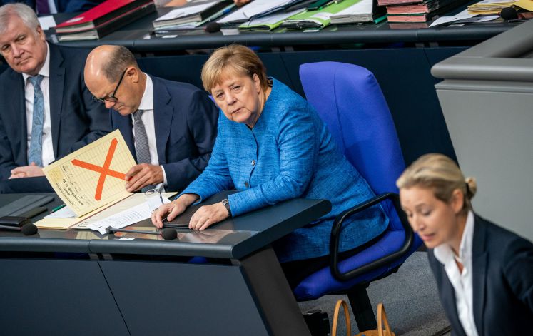 Angela Merkel, Alice Weidel