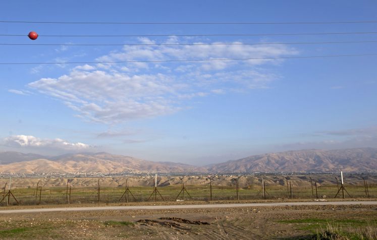 Die israelisch-jordanische Grenze
