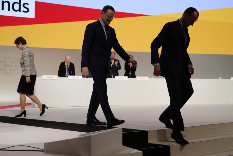 rudolf-scharping-cdu-führungsdebatte-parteivorsitz-annegret-kramp-karrenbauer-jens-spahn-friedrich-merz