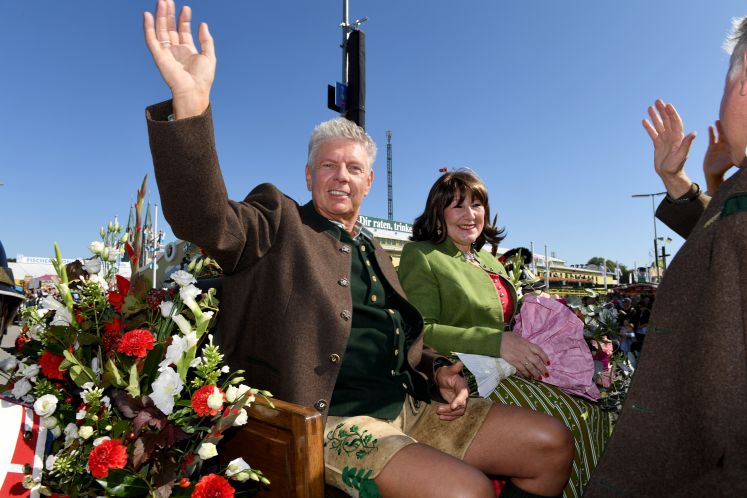 Dieter Reiter auf dem Oktoberfest