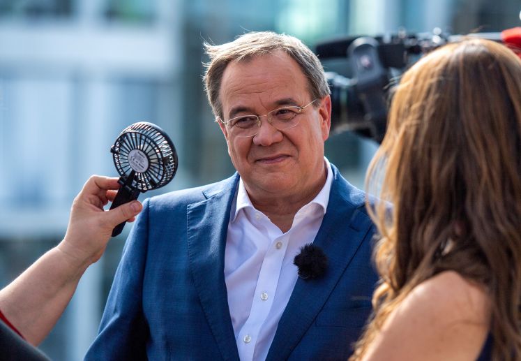 Armin Laschet beim ARD-Sommerinterview