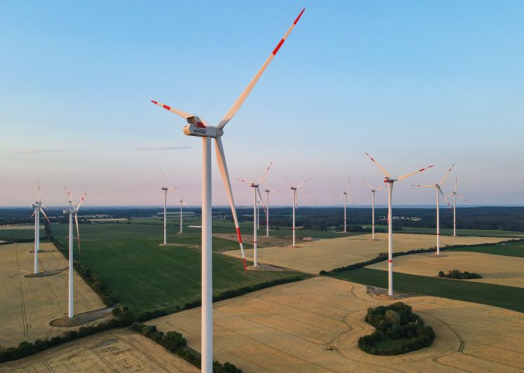 Windpark in Ostbrandenburg
