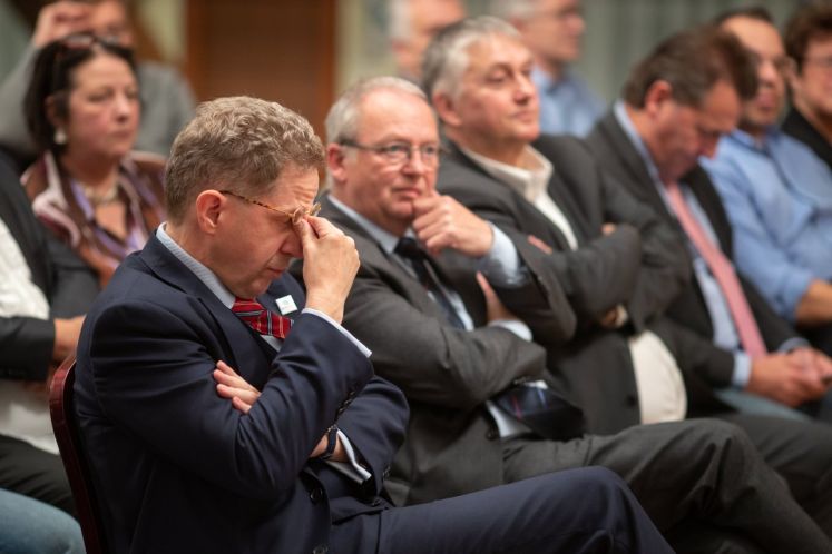 Hans-Georg Maaßen auf einer Veranstaltung der WerteUnion 2019