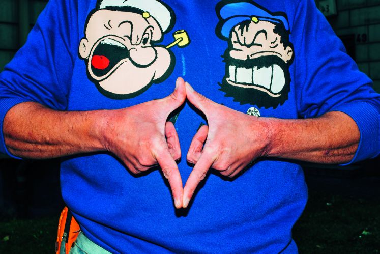 Raute von Angela Merkel