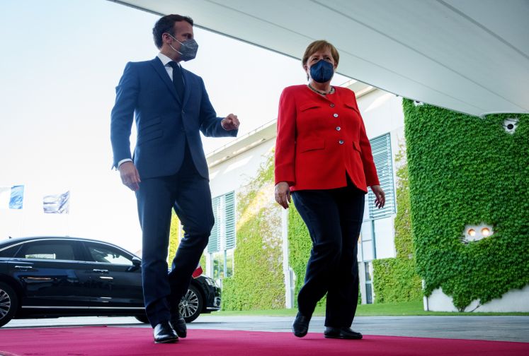 Macron und Merkel