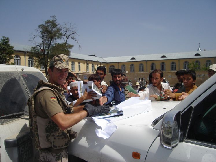 Nicolas Scheidtweiler in Kabul 