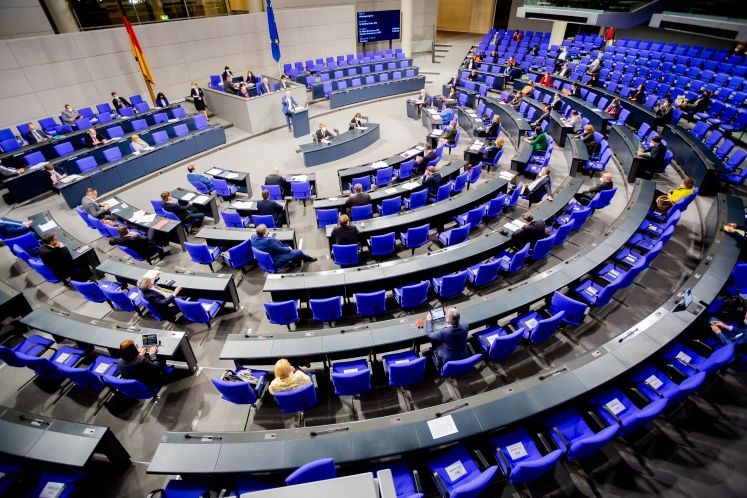 Plenarsaal Bundestag