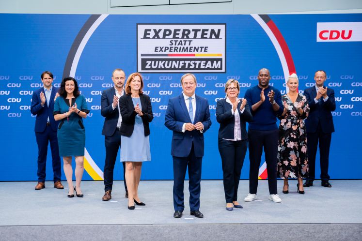 Armin Laschet und sein Zukunftsteam