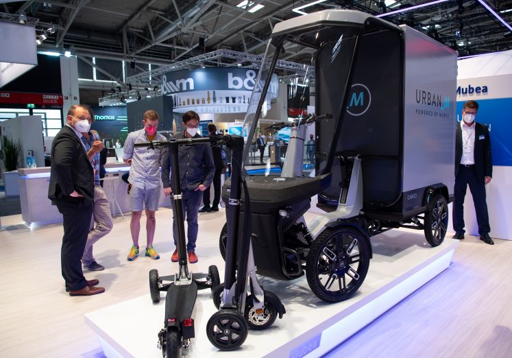 Lastenrad auf der IAA München