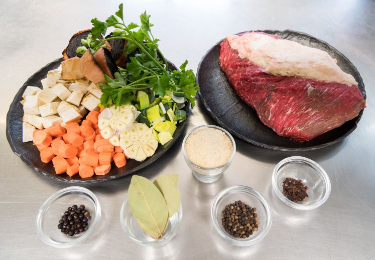 Tafelspitz und Gemüse