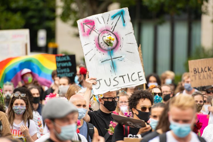 Transgender-Demonstration London