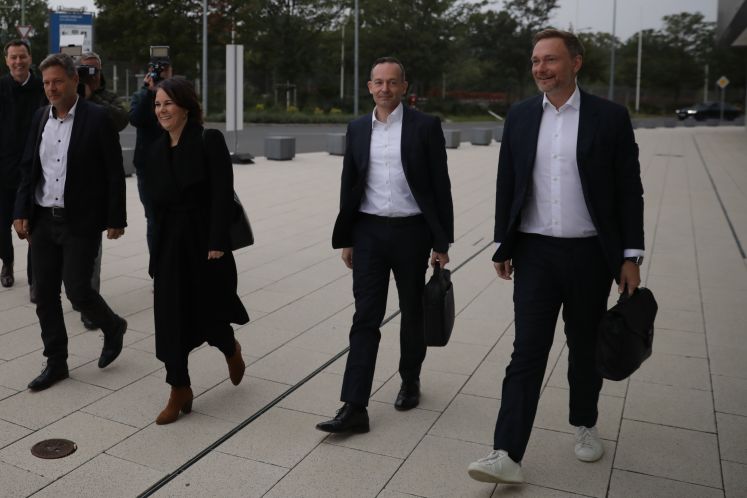 Habeck, Baerbock, Wissing, Lindner