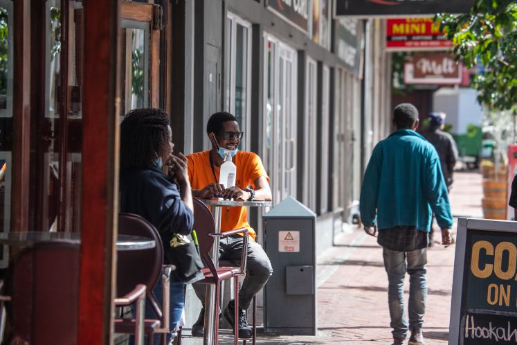 Menschen in Südafrika