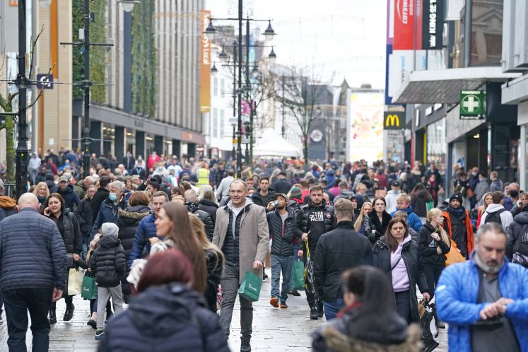 Einkaufsstraße in London