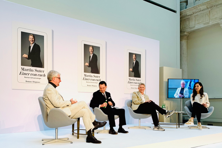 Marcel Reif Martin Suter Bastian Schweinsteiger Ana Ivanović