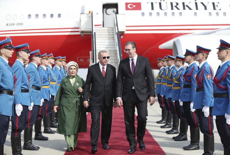 Erdogan in Serbien
